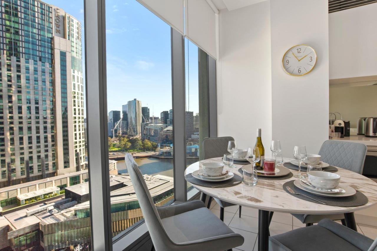 Sophisticated Designer Condo W River & City Views Ville de Ville de Melbourne Extérieur photo